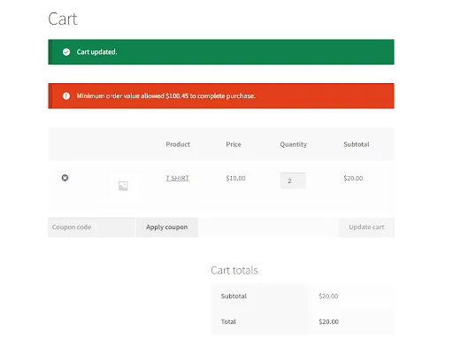 Woocommerce Min Max Quantities2 | AR Webcrafts